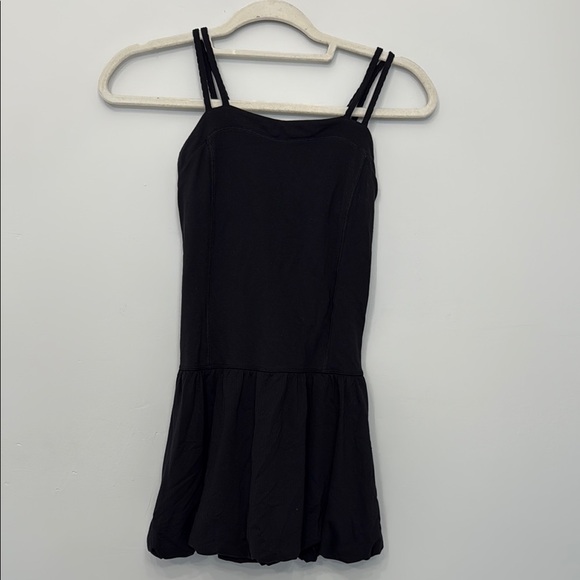 Ivivva Girls Black Bubble Skirt Dress - Picture 1 of 5